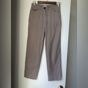 Brunello Cucinelli Tan Cotton Trousers Size 2